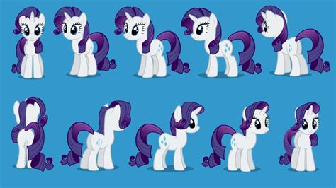 rarity drawing|rarity mlp turn around.